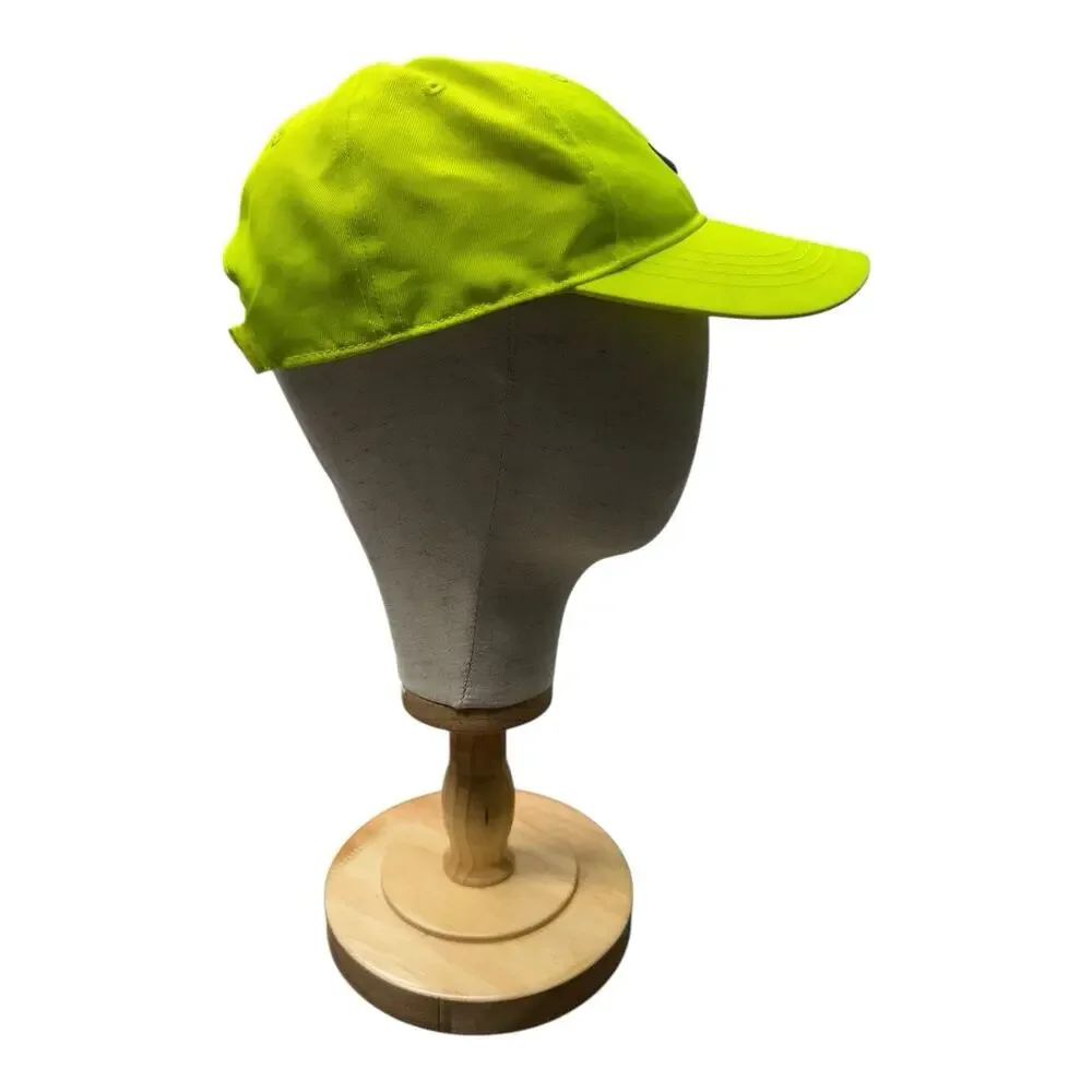 Nike Youth 4-7 Bright Neon Highlighter Yellow Adjustable Hat Cap Classic Active